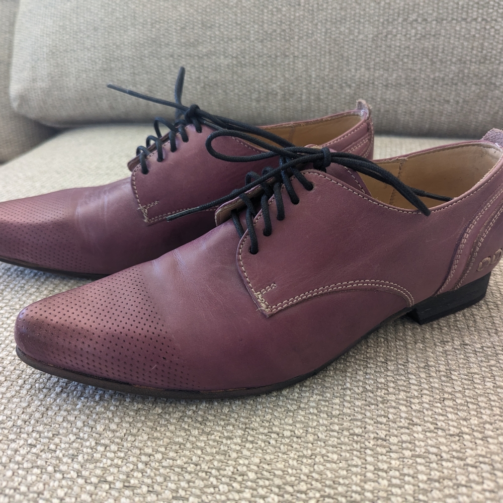 BED|STU Women's Purple Loafers 8.5 Genuine Leather